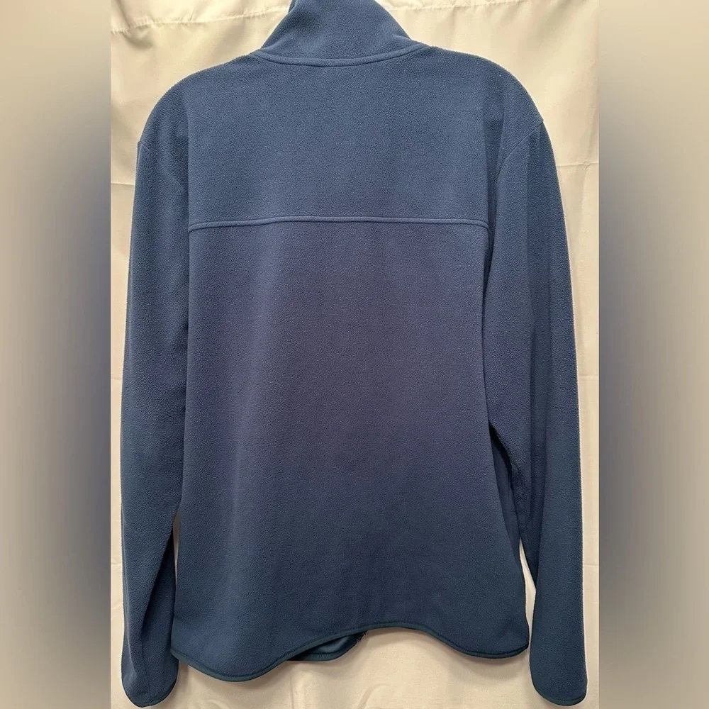 The North Face Men’s Lightweight Fleece Jacket Blue‎ Size Large Full Zip